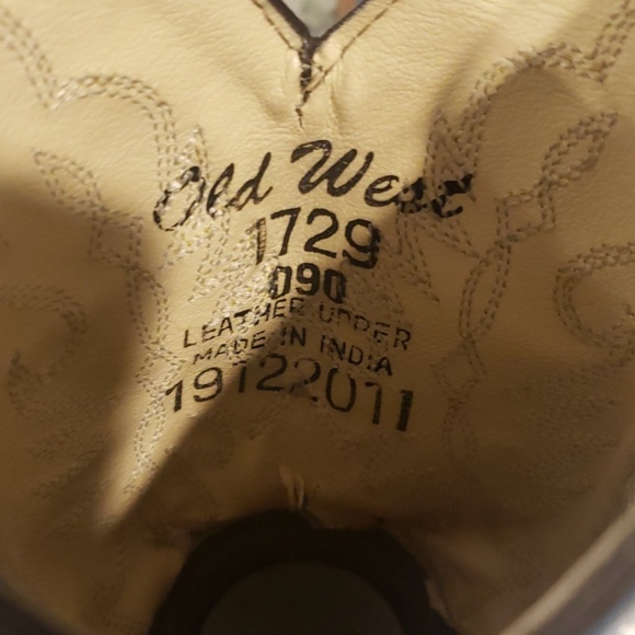 Old West Cowboy boots - Picture 4 of 4